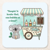 Kohala halten - Zitat Rechteckiger Pappuntersetzer (Vorderseite)