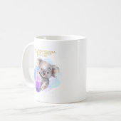 Kohala Zitat - einfach kohala boba Abenteuer Kaffeetasse (Vorderseite Links)