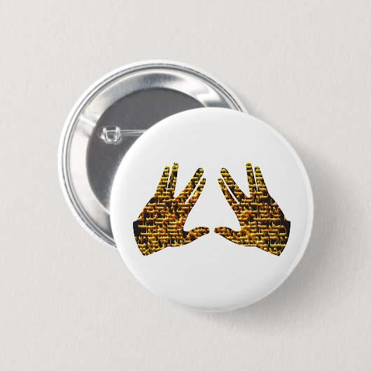 Kohen Hände Button (Vorne & Hinten)