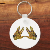 Kohen Hände Schlüsselanhänger (Vorderseite)