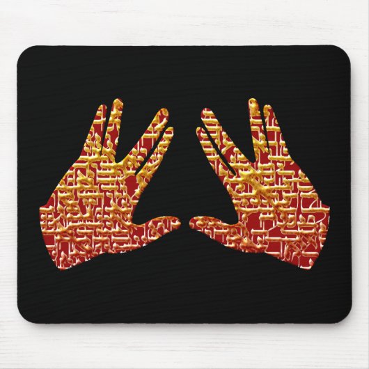 Kohen Hands Mousepad (Vorne)
