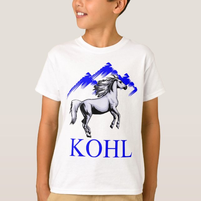 Kohl-Colt Logo_Color und Text T-Shirt (Vorderseite)