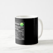Kohl Ernährung Fakten Erntedank Kostüme Kaffeetasse (VorderseiteRechts)