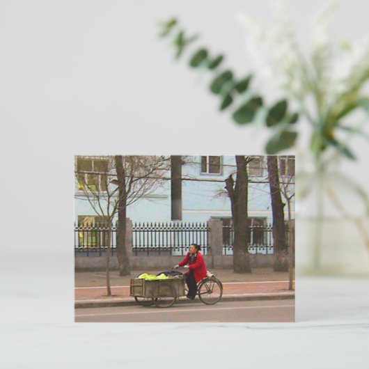 Kohl für Kimchi Postkarte (Stehend Vorderseite)