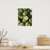 Kohl, Gemüse, Lebensmittel, Lebensmittel und Geträ Poster (Küche)