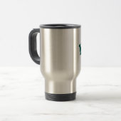 Kohl-HochschulName-vegane Art-Tasse Reisebecher (Vorderseite Links)