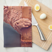 Kohl-Katze Geschirrtuch (Viertel Falte)