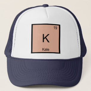 Kohl-Namenschemie-Element-Periodensystem Truckerkappe
