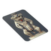 Kohl Pot, der den ägyptischen Haushaltsgott Bes da Magnet (Rechte Seite)