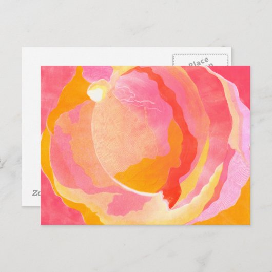 Kohl Rose III Postkarte (Vorne/Hinten)