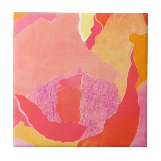 Kohl Rose IV Fliese (Vorderseite)