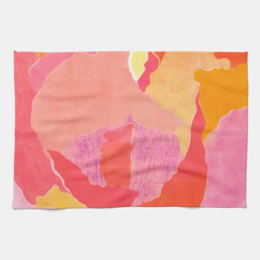 Kohl Rose IV Geschirrtuch (Horizontal)