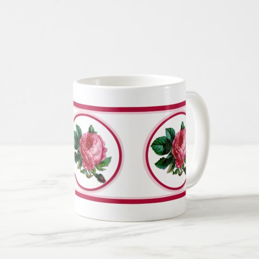 Kohl Rose Kaffee Tasse (VorderseiteRechts)