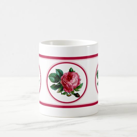 Kohl Rose Kaffee Tasse (Mittel)