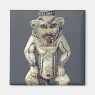 Kohl-Topf, den ägyptischen Haushaltsgott Bes Magnet