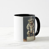 Kohl-Topf, den ägyptischen Haushaltsgott Bes Tasse (VorderseiteRechts)