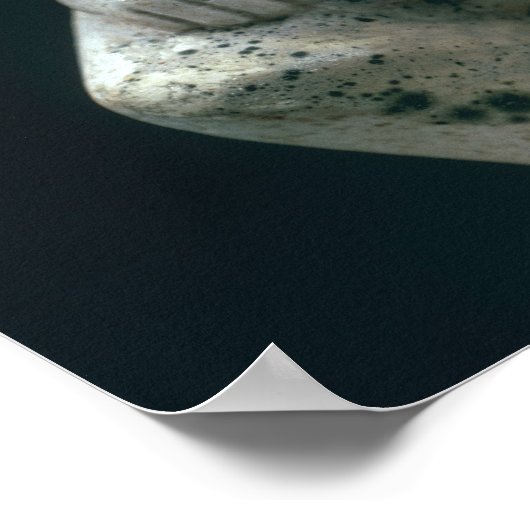 Kohl-Topf in Form des Gottes Bes, Poster (Ecke)