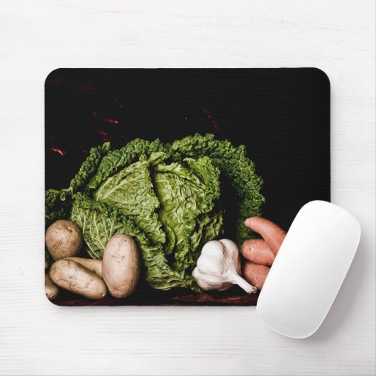 Kohl und Gemüse Mousepad (Mit Mouse)
