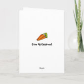 Kohl vom wilden karte (Rückseite)