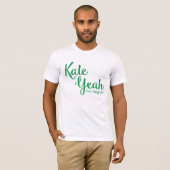Kohl Yeah bin ich der vegane T - Shirt der Männer (Vorne ganz)