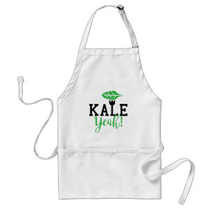 Kohl-Yeah lustiger veganer Entwurf Schürze