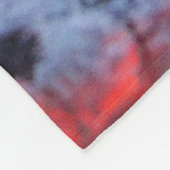 Kohle Fleecedecke (Ecke)