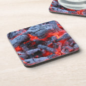 Kohle Getränkeuntersetzer (Linke Seite)