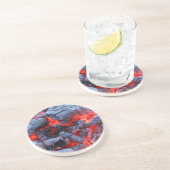 Kohle Getränkeuntersetzer (Seite)