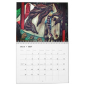 Kohle- und Bleistift-Fotokunst Kalender (Mär 2027)