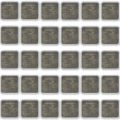 Kohle- und Goldhonignahrung Aufkleber (Vorderseite)