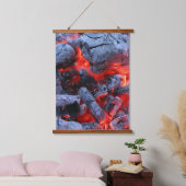 Kohle Wandteppich Mit Holzrahmen (Schlafzimmer)