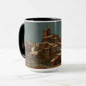 Kohlebergbau - Anthracite-Kohlebergbau Tasse (Vorderseite Links)