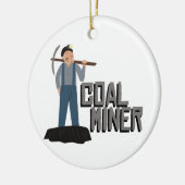 Kohlebergwerk Keramik Ornament (Links)