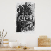 Kohlebergwerk Le Creusot während des zweiten Poster (Küche)