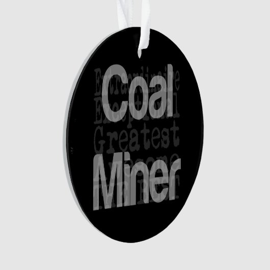 Kohlebergwerk Ornament (Vorderseite)
