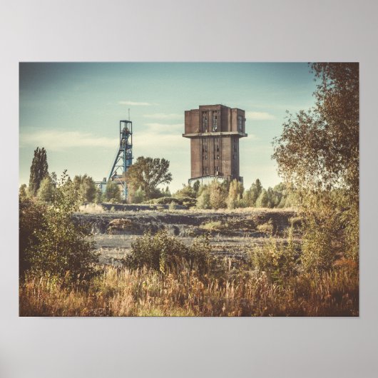 Kohlebergwerk Poster (Vorne)