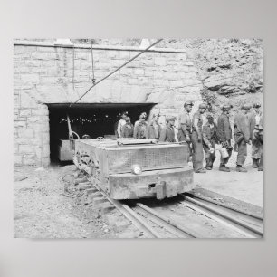 Kohlebergwerk Wyoming Landkreis, West Virginia 194 Poster