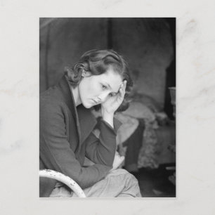 Kohlebergwerkstochter - 1936 postkarte