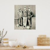 Kohlebrecher Boys 1900 Poster (Küche)