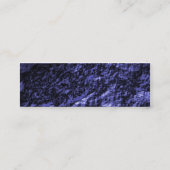 Kohlefaser Mini Visitenkarte (Rückseite)