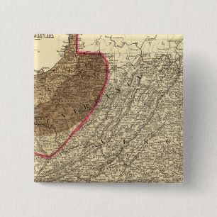 Kohlefelder in West Virginia Button