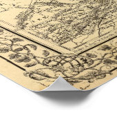 Kohlefelder in West-Virginia Poster (Ecke)