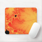 Kohlefeuer-Mauspad Mousepad (Mit Mouse)