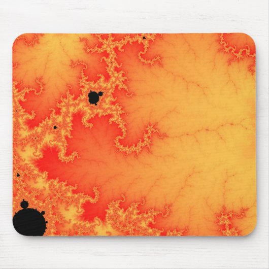 Kohlefeuer-Mauspad Mousepad (Vorne)