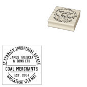 Kohlehändler Gummi-Briefmarke Gummistempel (Stempel)