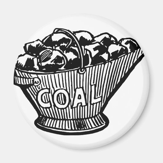 Kohlekorb Magnet (Vorne)