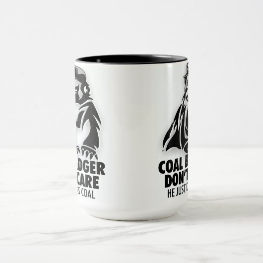 KOHLEN-DACHS TASSE (Zentrum)