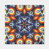 Kohlen Kaleidoskop Magnet (Vorne)