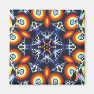 Kohlen Kaleidoskop Magnet