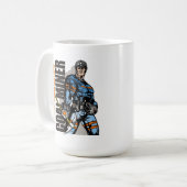 Kohlenbergarbeiter Kaffeetasse (Vorderseite Links)